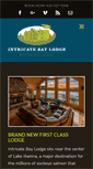 Mobile Screenshot of intricatebaylodge.com